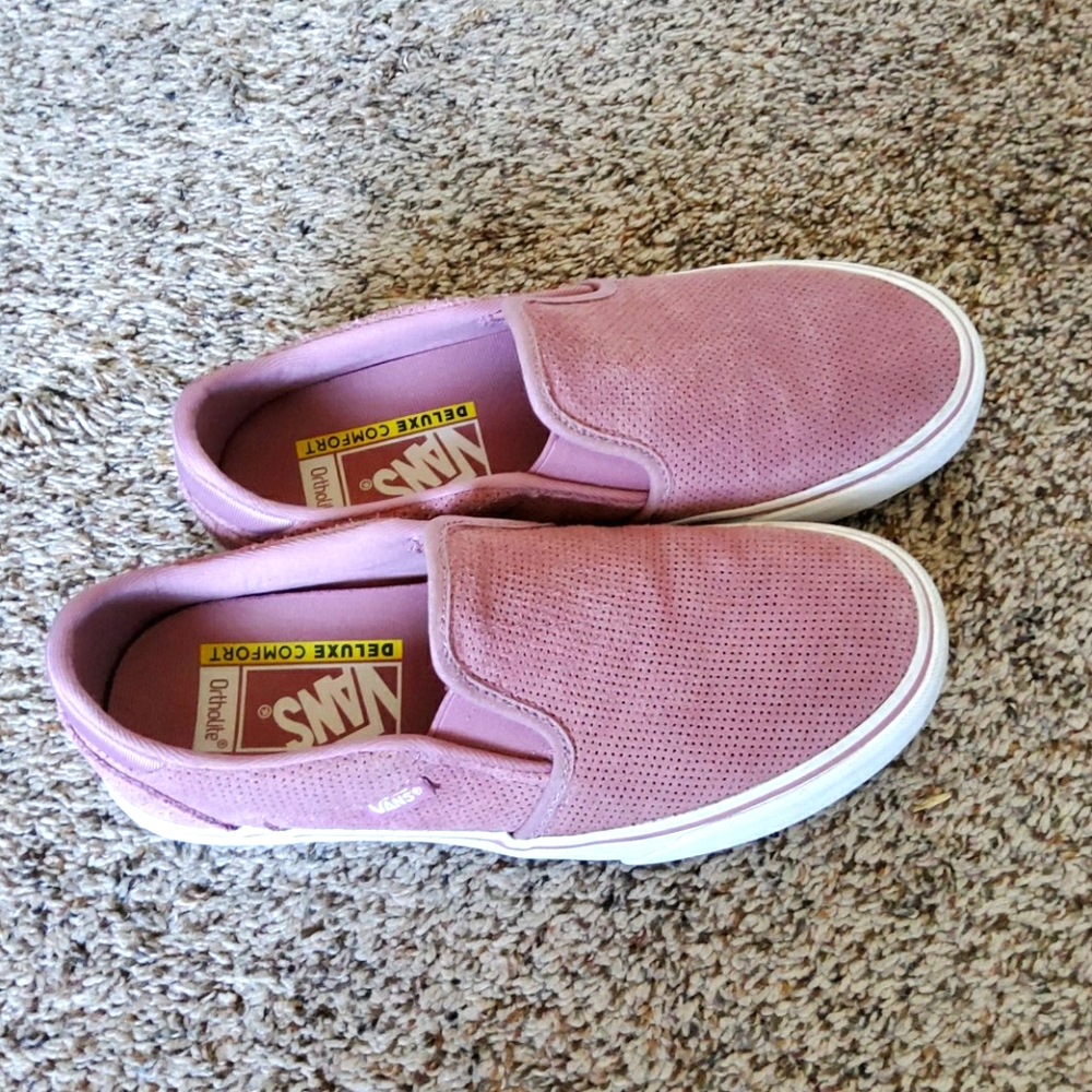 Vans slip on with memory foam!